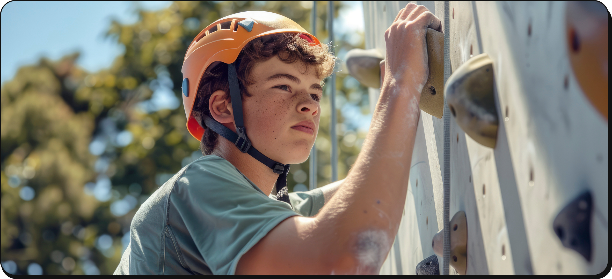 Climbing spesific platform