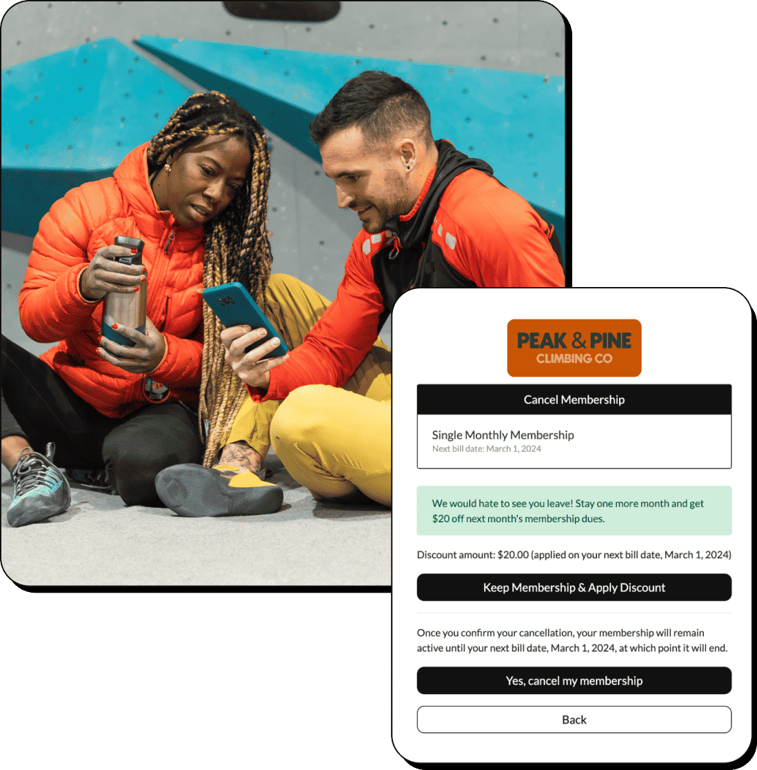 Empower members to self serve