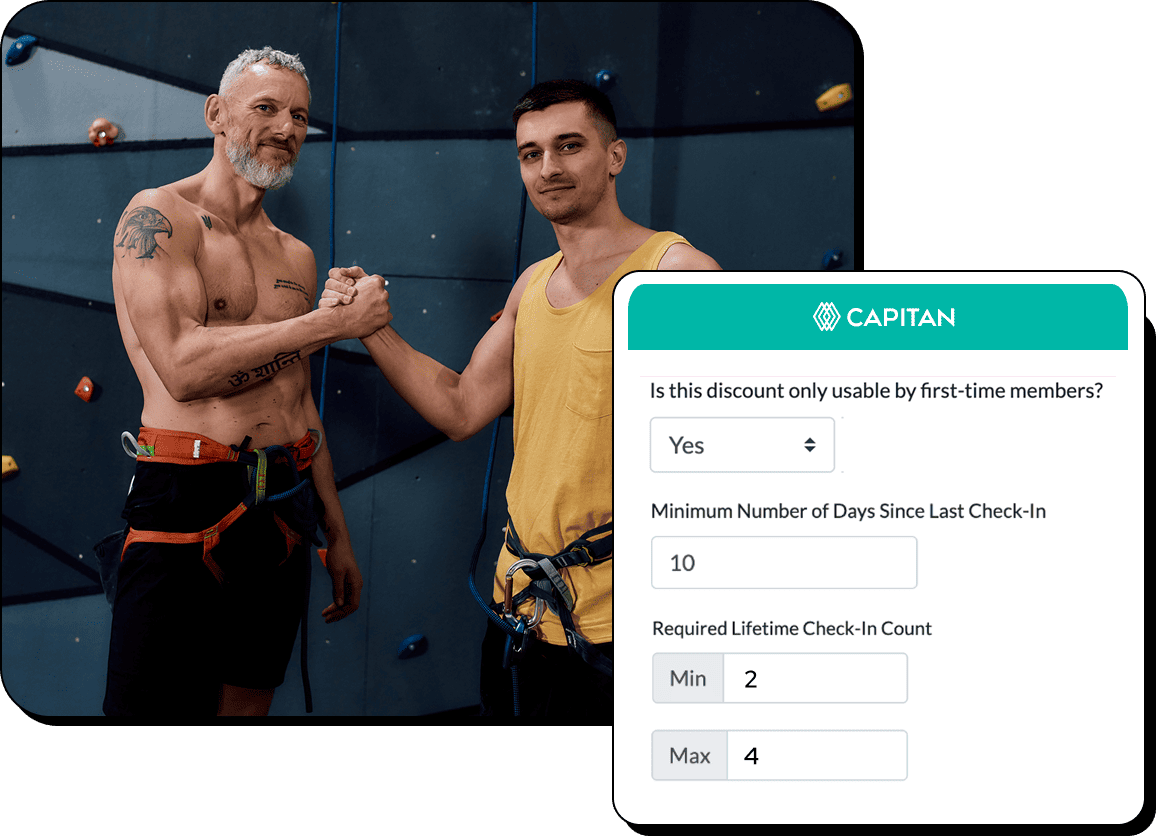 Turn check ins into conversion opportunities